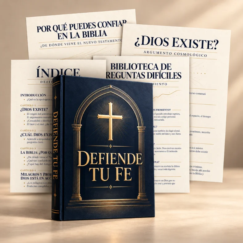 Defiende Tu Fe: guía práctica con argumentos y respuestas sobre Dios, la Biblia y la Fe cristiana.